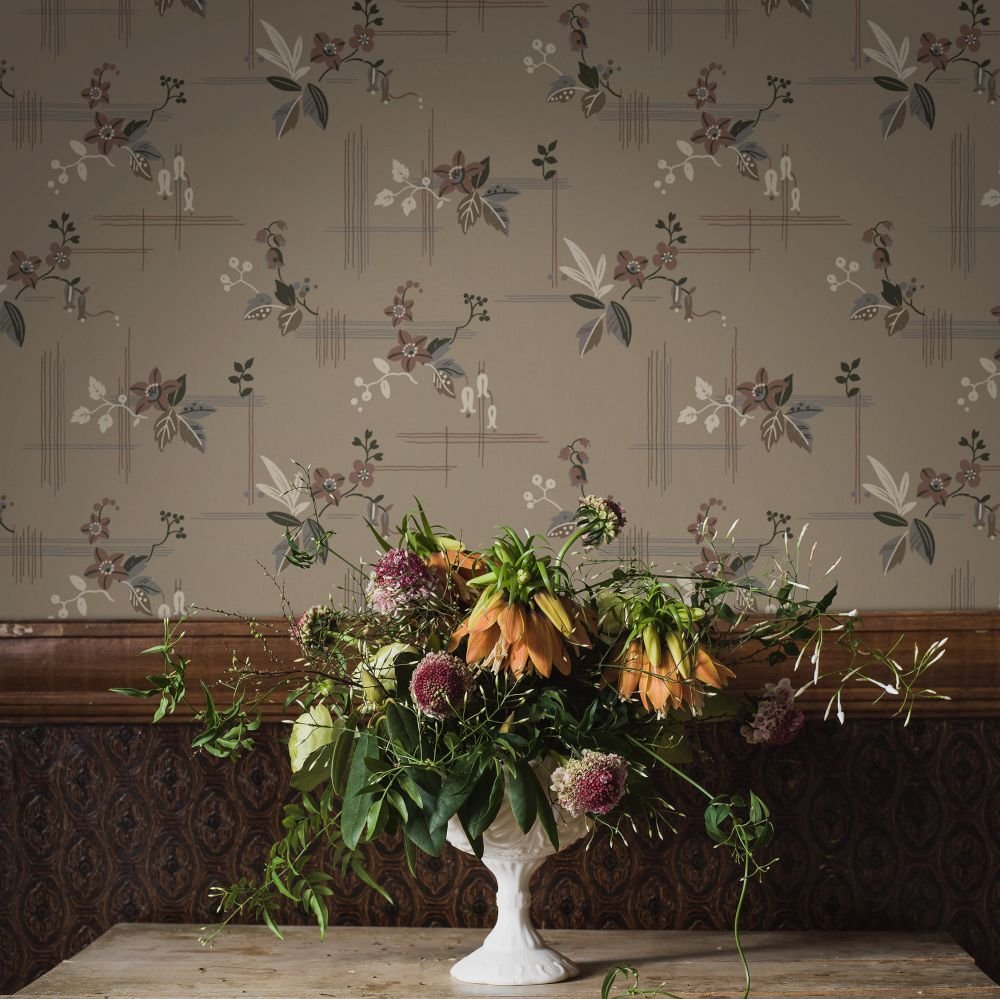 Salangen Wallpaper - Brown - Boråstapeter - 4173 - Premier Wallcovering