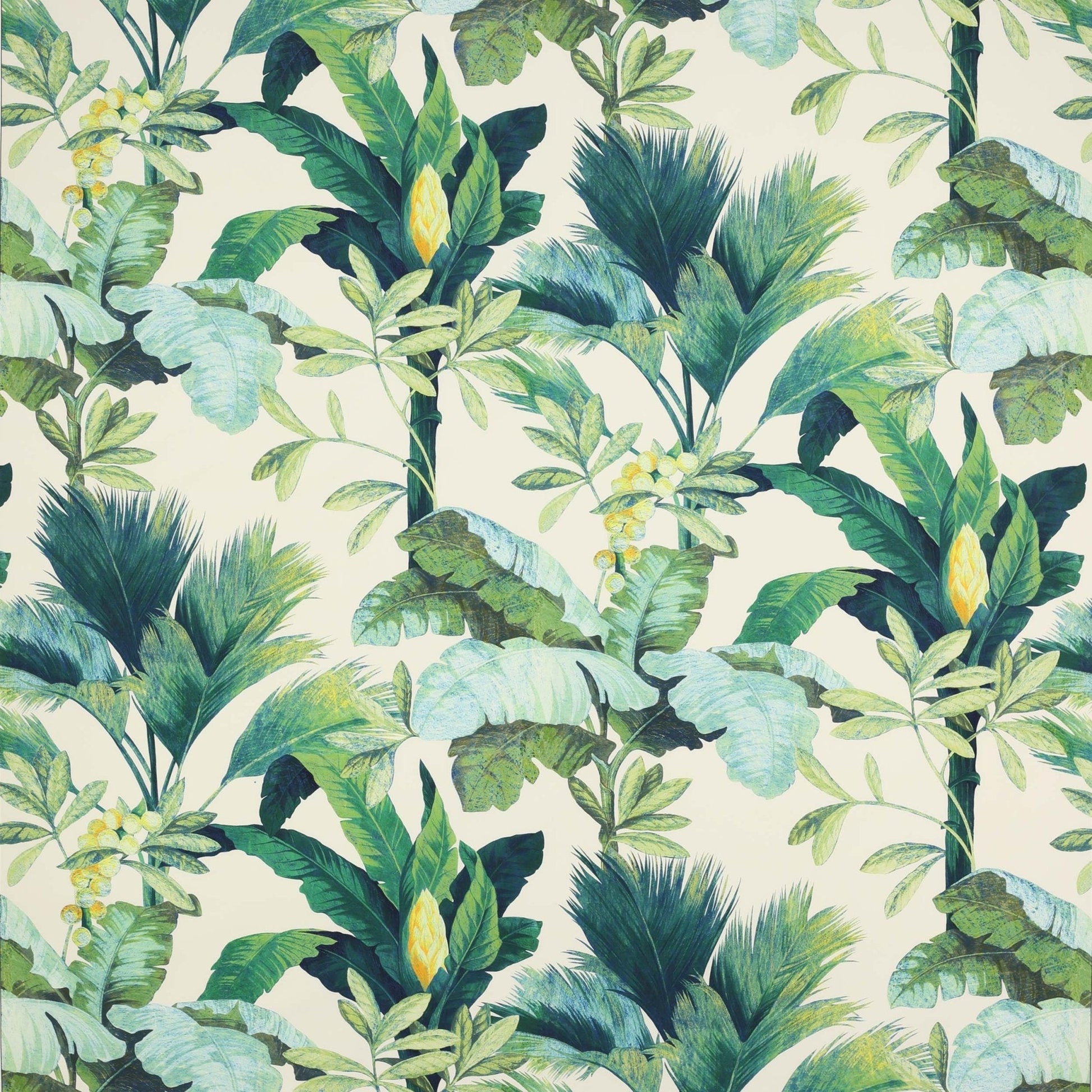 Salengro Fabric - Vert - Manuel Canovas - M4051-03 - Premier Wallcovering