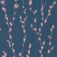 Salice Wallpaper - Rose/Navy - HSTO111471 - Harlequin - Premier Wallcovering
