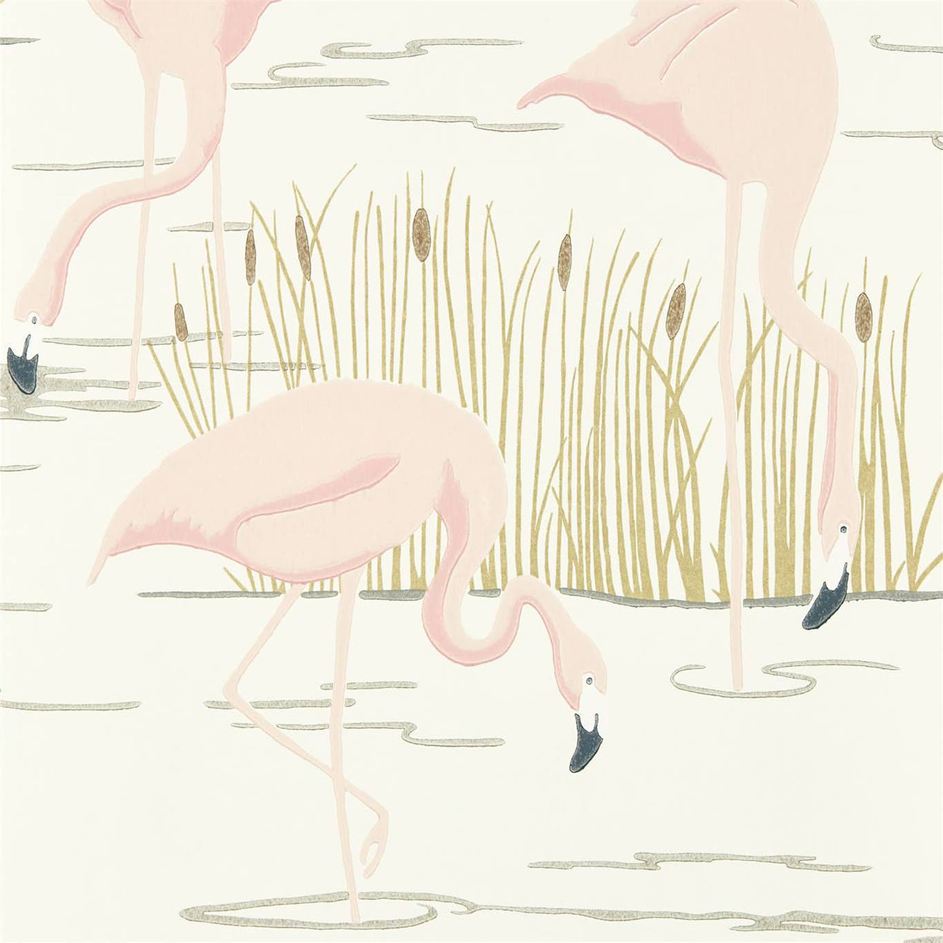Salinas Wallpaper - Champagne / Rose / Gold - Harlequin - HSAW112157