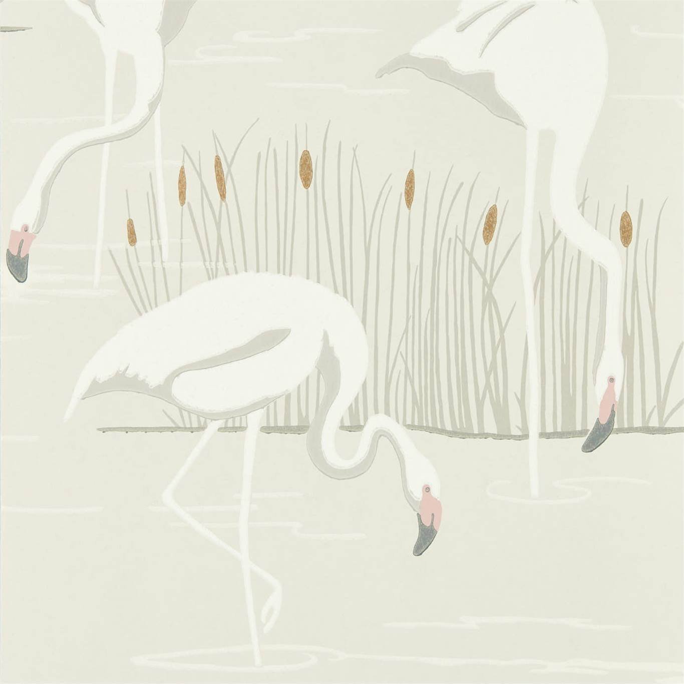 Salinas Wallpaper - Cloud/Blossom/Gold - Harlequin - HSAW112154
