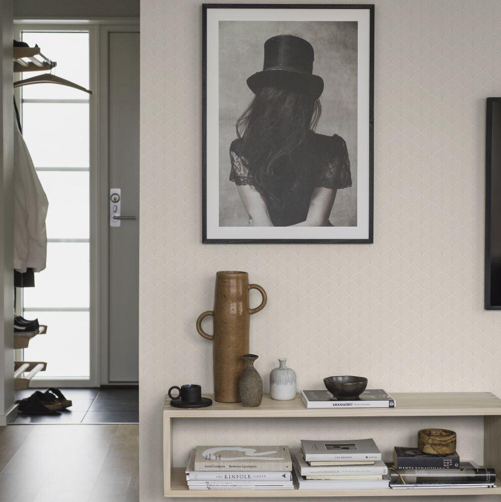 Samira Wallpaper - Beige - Boråstapeter - 38742 - Premier Wallcovering