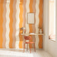 Sandy Wallpaper - Orange - Caselio - 106473044