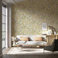 Sanguine Wallpaper - Succulent/Seaglass/Nectar/Sail Cloth - Harlequin - HQN2112840 - Premier Wallcovering