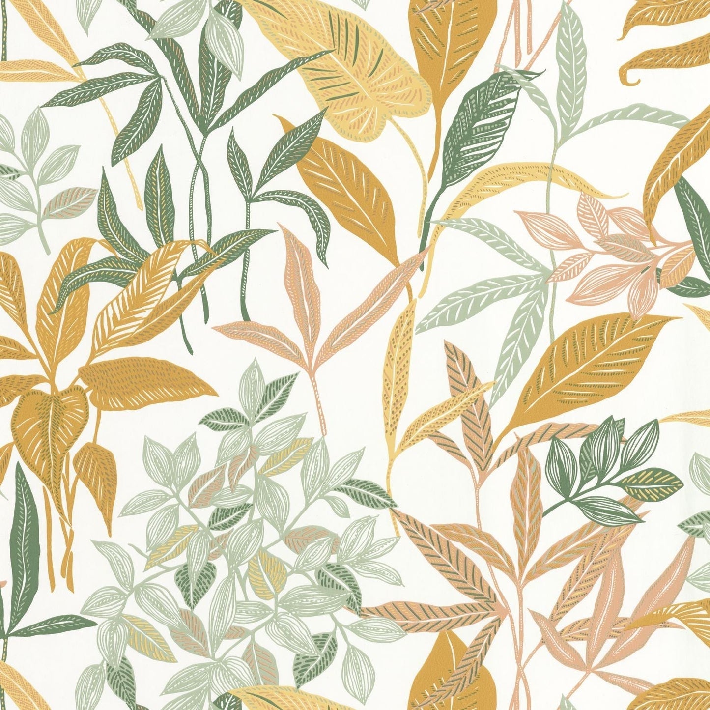 Santiago Wallpaper - Orange - Caselio - 103850323