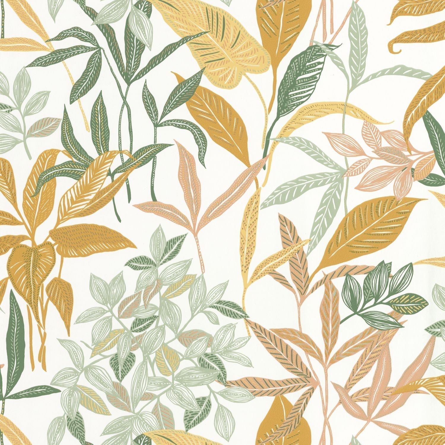 Santiago Wallpaper - Orange - Caselio - 103850323