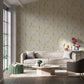 Saona Wallpaper - Coral/Silver - Harlequin - HZAP111756