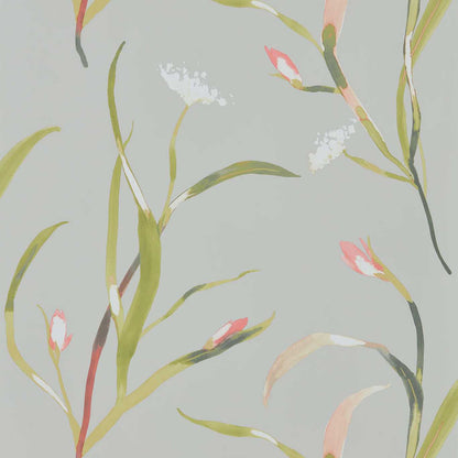 Saona Wallpaper - Coral/Silver - Harlequin - HZAP111756