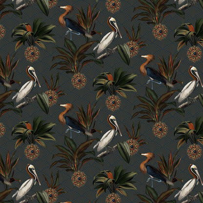 Sapphire Birds Wallpaper - Sapphire - Boråstapeter - 2279 - Premier Wallcovering