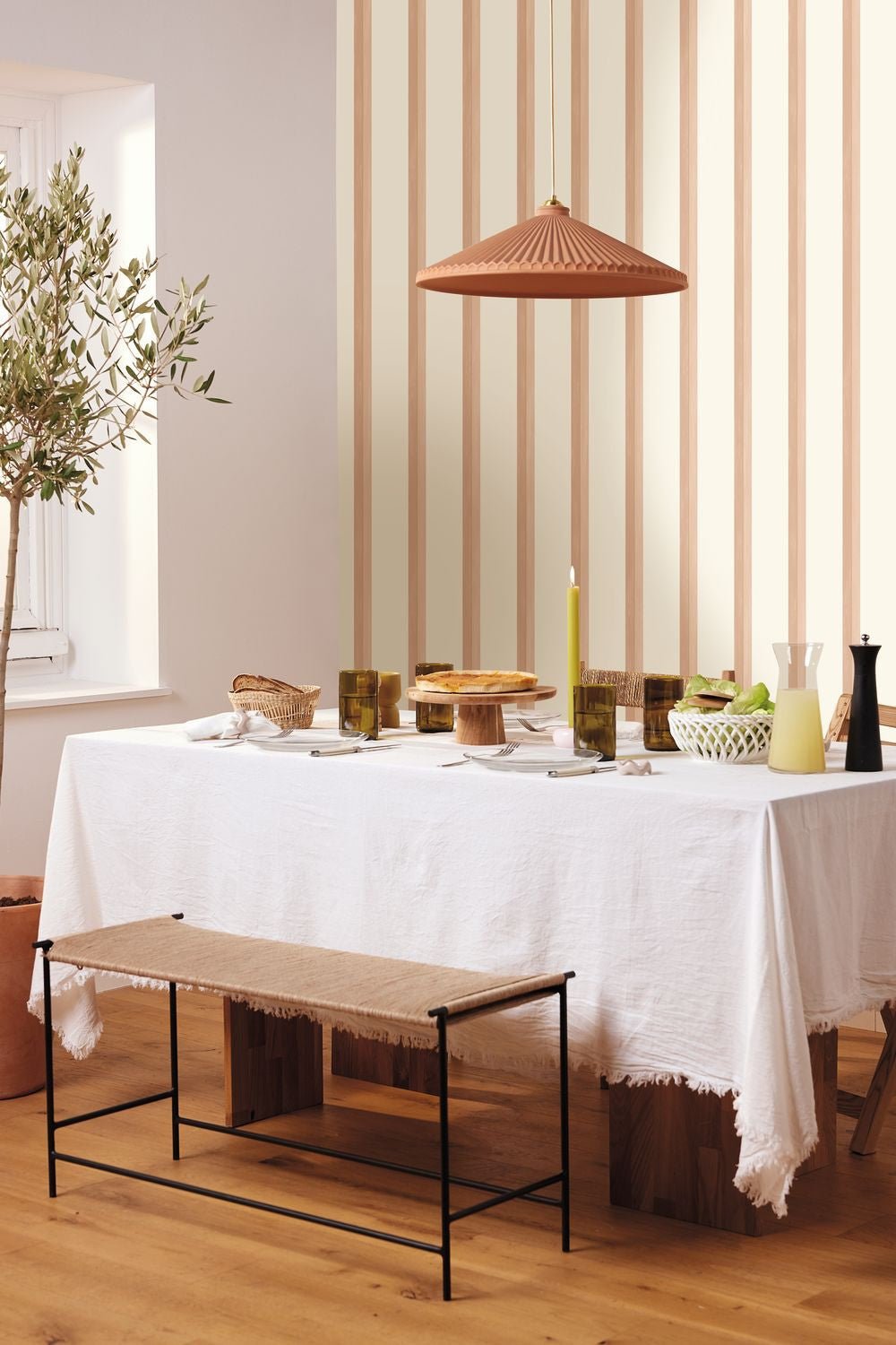 Satisfaction Wallpaper - Vieux Rose - Caselio - 105350422