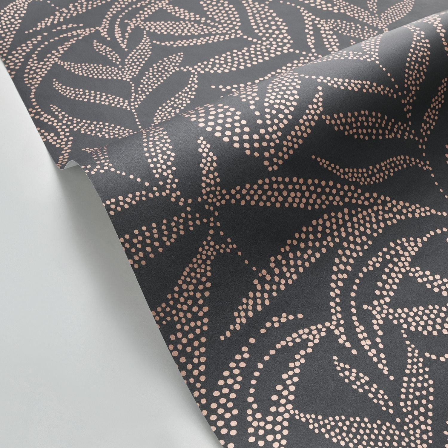 Sauvage Wallpaper - Noir Cuivre - Caselio - 104309427