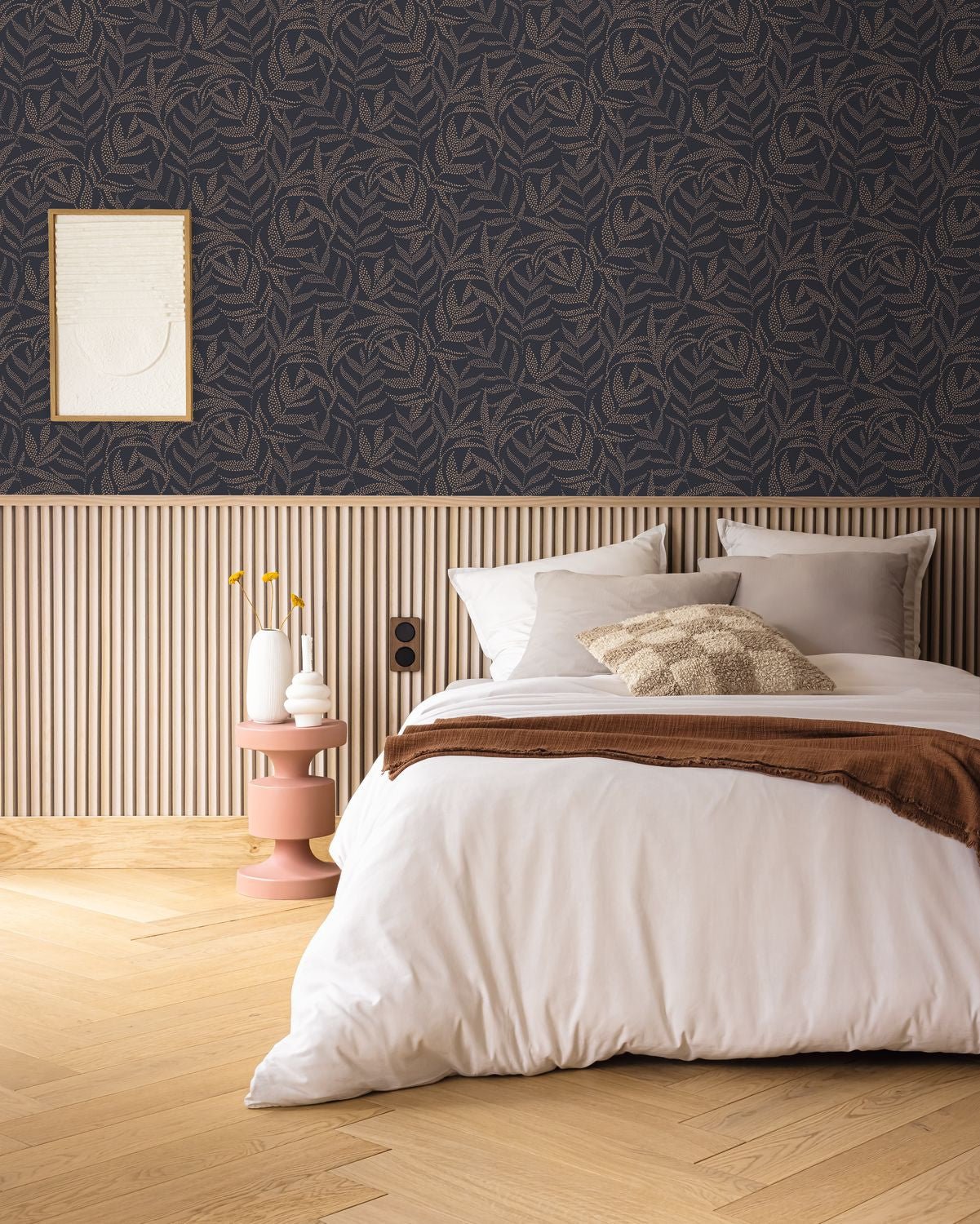 Sauvage Wallpaper - Noir Cuivre - Caselio - 104309427