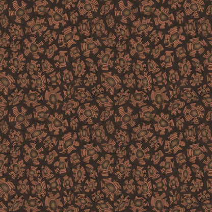 Savanna Shell Wallpaper - Terracotta, Claret & Metallic Gold - 119/4018 - Cole & Son - Premier Wallcovering