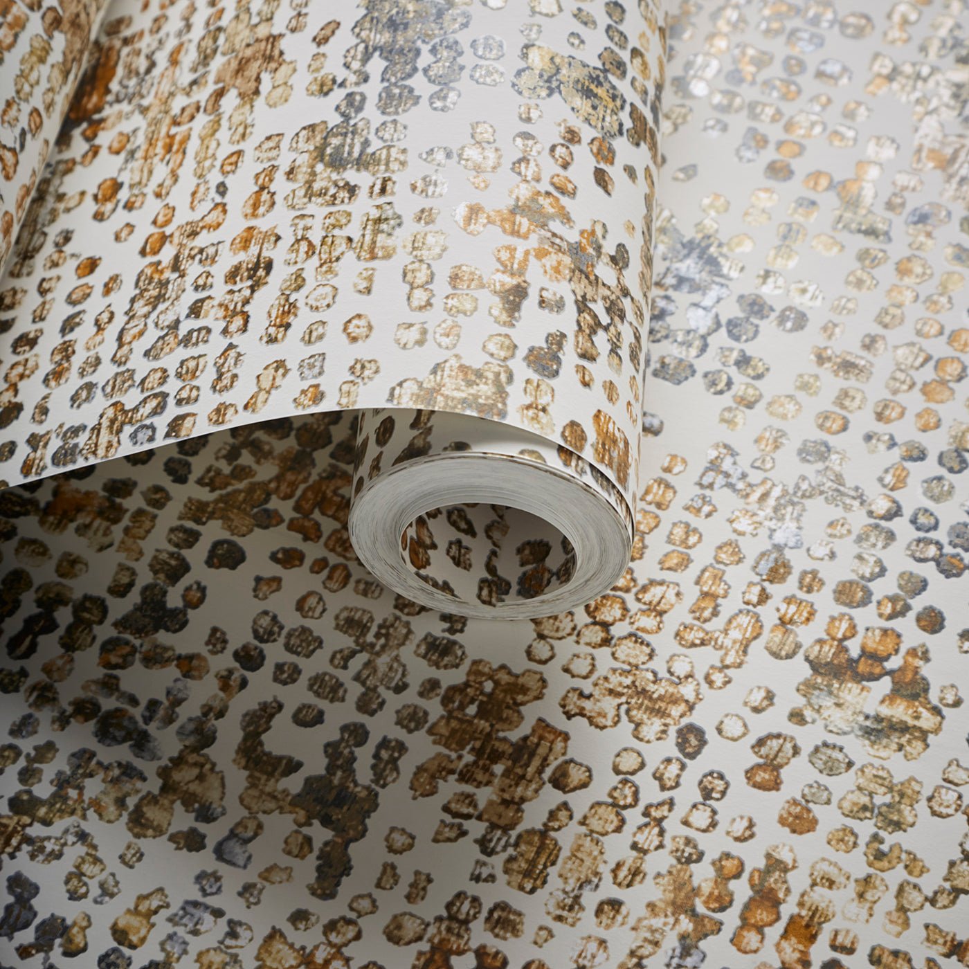 Scintilla Wallpaper - Ochre - Clarke & Clarke - W0154/02 - Premier Wallcovering