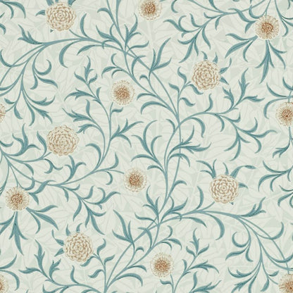 Scroll Wallpaper - Loden/Slate - 210362 - Morris & Co - Premier Wallcovering