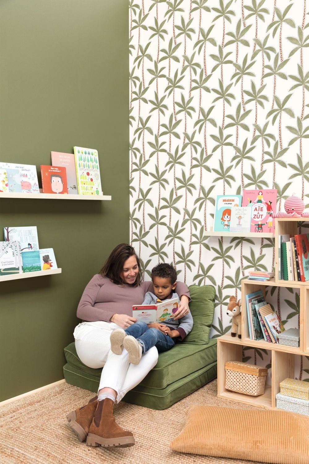 Se Balancer Wallpaper - Kaki - Caselio - 103517300