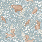 Se Faufiler Wallpaper - Bleu Grise - Caselio - 103546062