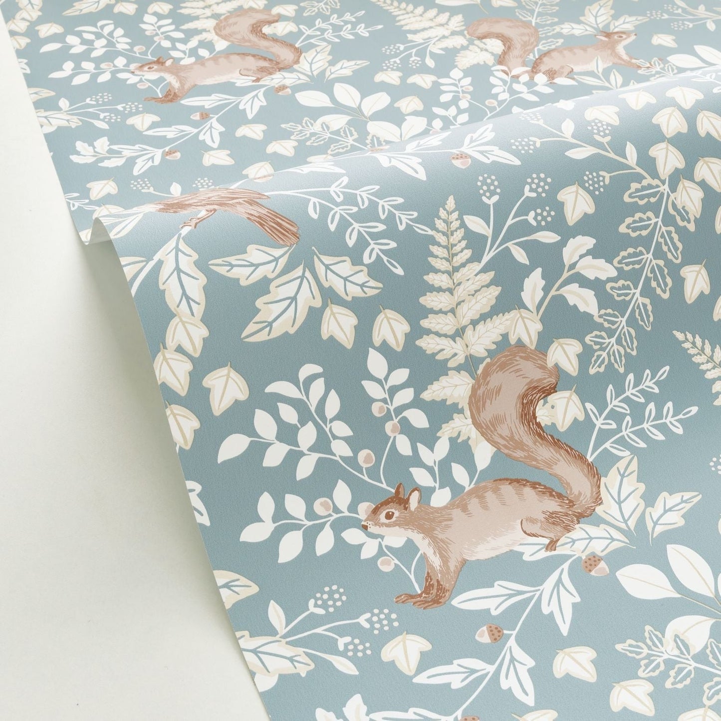 Se Faufiler Wallpaper - Bleu Grise - Caselio - 103546062