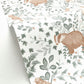 Se Faufiler Wallpaper - Vert De Gris - Caselio - 103547220
