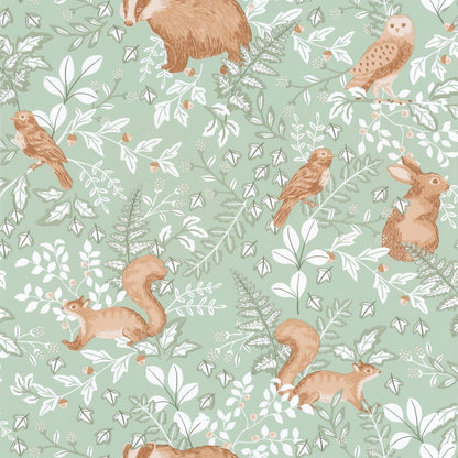 Se Faufiler Wallpaper - Menthe - Caselio - 103547023