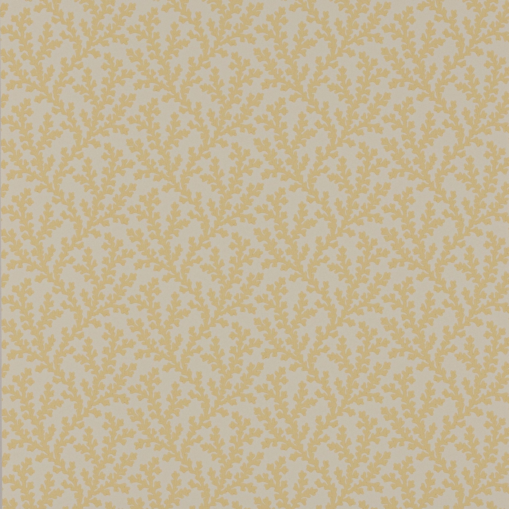 Sea Coral Wallpaper - Yellow - Colefax & Fowler - W7020 - 06 - Premier Wallcovering