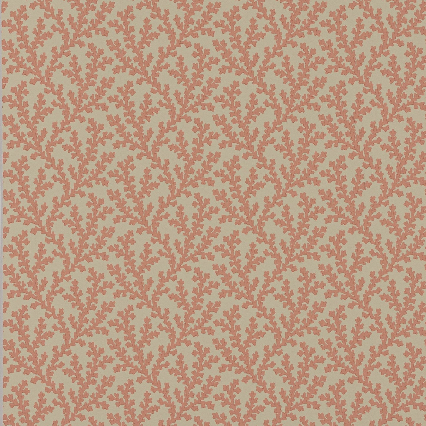 Sea Coral Wallpaper - Red - Colefax & Fowler - W7020 - 05 - Premier Wallcovering