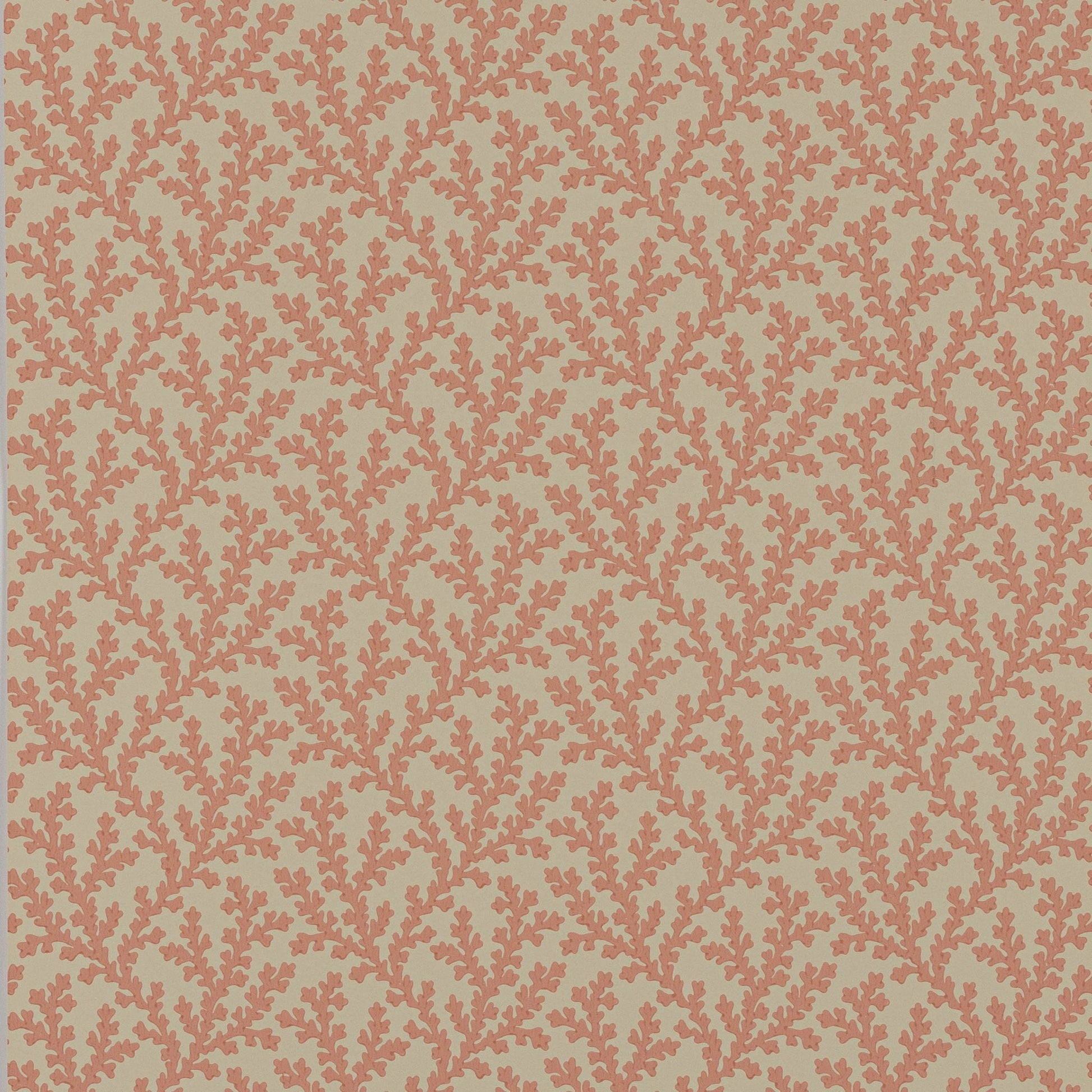 Sea Coral Wallpaper - Red - Colefax & Fowler - W7020 - 05 - Premier Wallcovering