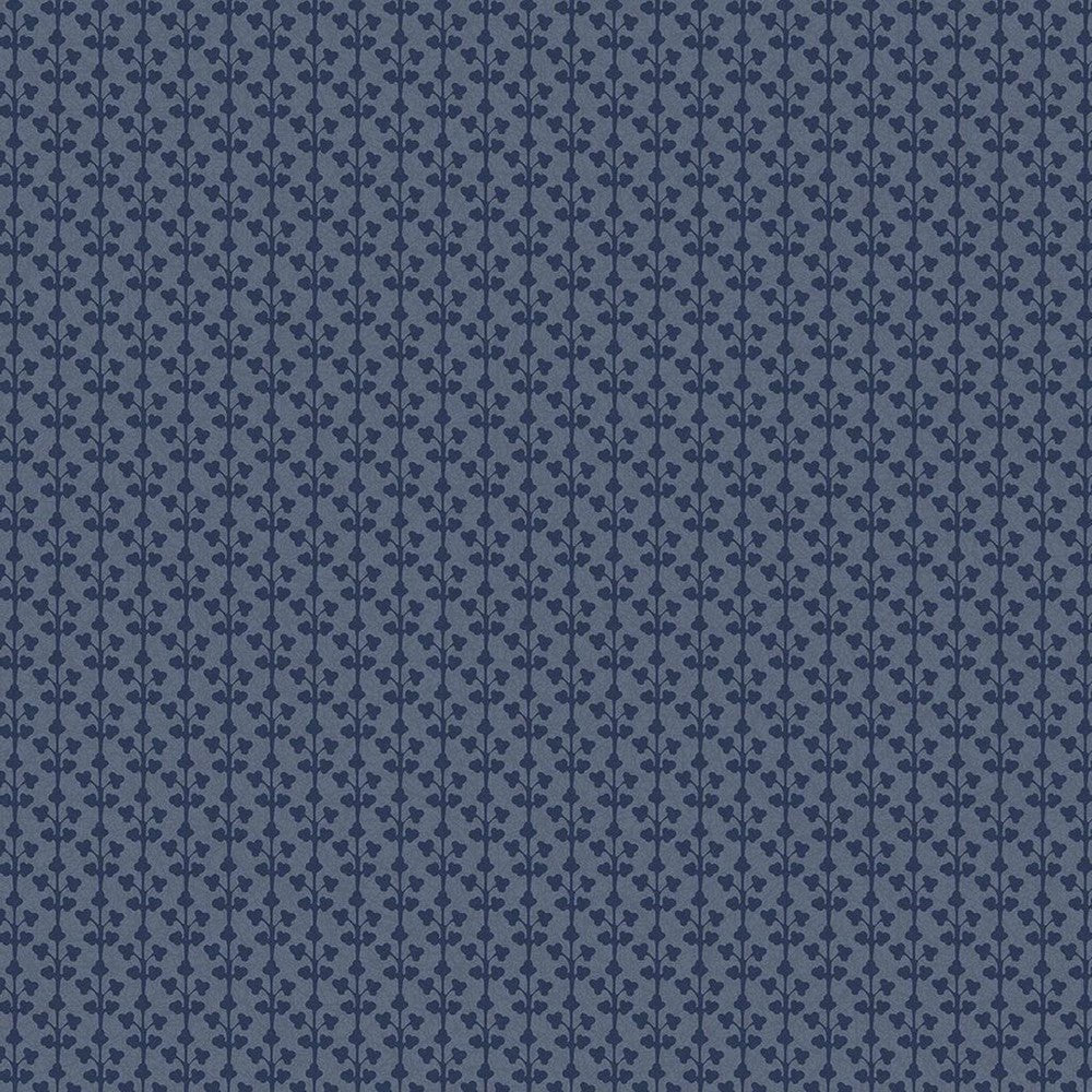 Seaham Wallpaper - Midnight Blue - Laura Ashley - 118487 - Premier Wallcovering