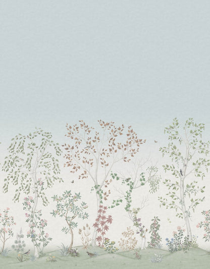 Seasonal Woods Wallpaper - Clear Skies - 120/6018 - Cole & Son - Premier Wallcovering