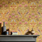 Seasons By May Wallpaper - Saffron - 216685 - Morris & Co - Premier Wallcovering