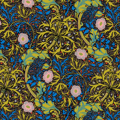 Seaweed Wallpaper - House of Hackney - 1 - WA - SEA - DI - LIM - XXX - Premier Wallcovering