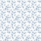 Secret Garden Anemone Mini Wallpaper - Blues / White - Galerie - G78481 - Premier Wallcovering