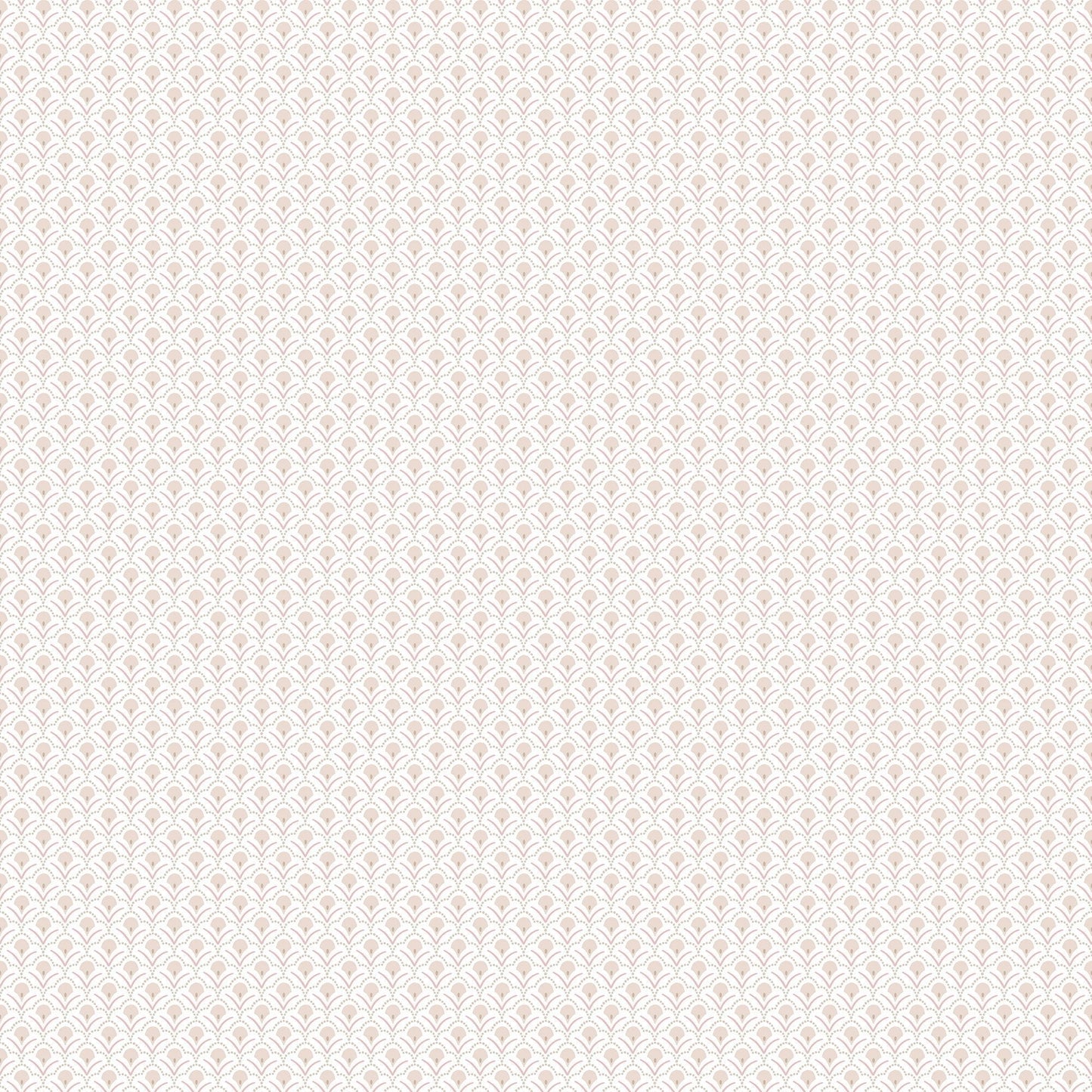 Secret Garden Secret Scallop Wallpaper - Taupe / Pink - Galerie - G78516 - Premier Wallcovering