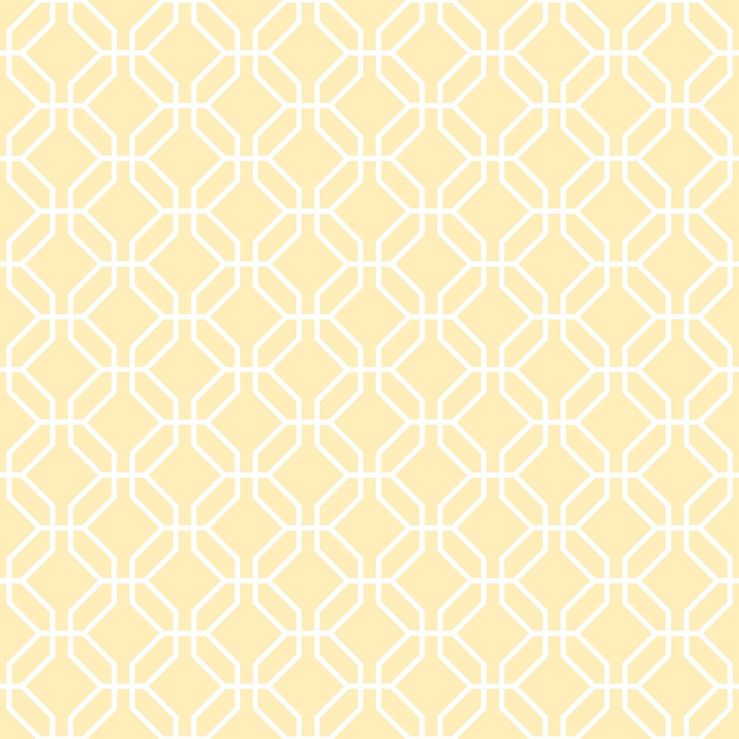 Secret Garden Trellis Negative Wallpaper - Yellow - Galerie - G78524 - Premier Wallcovering