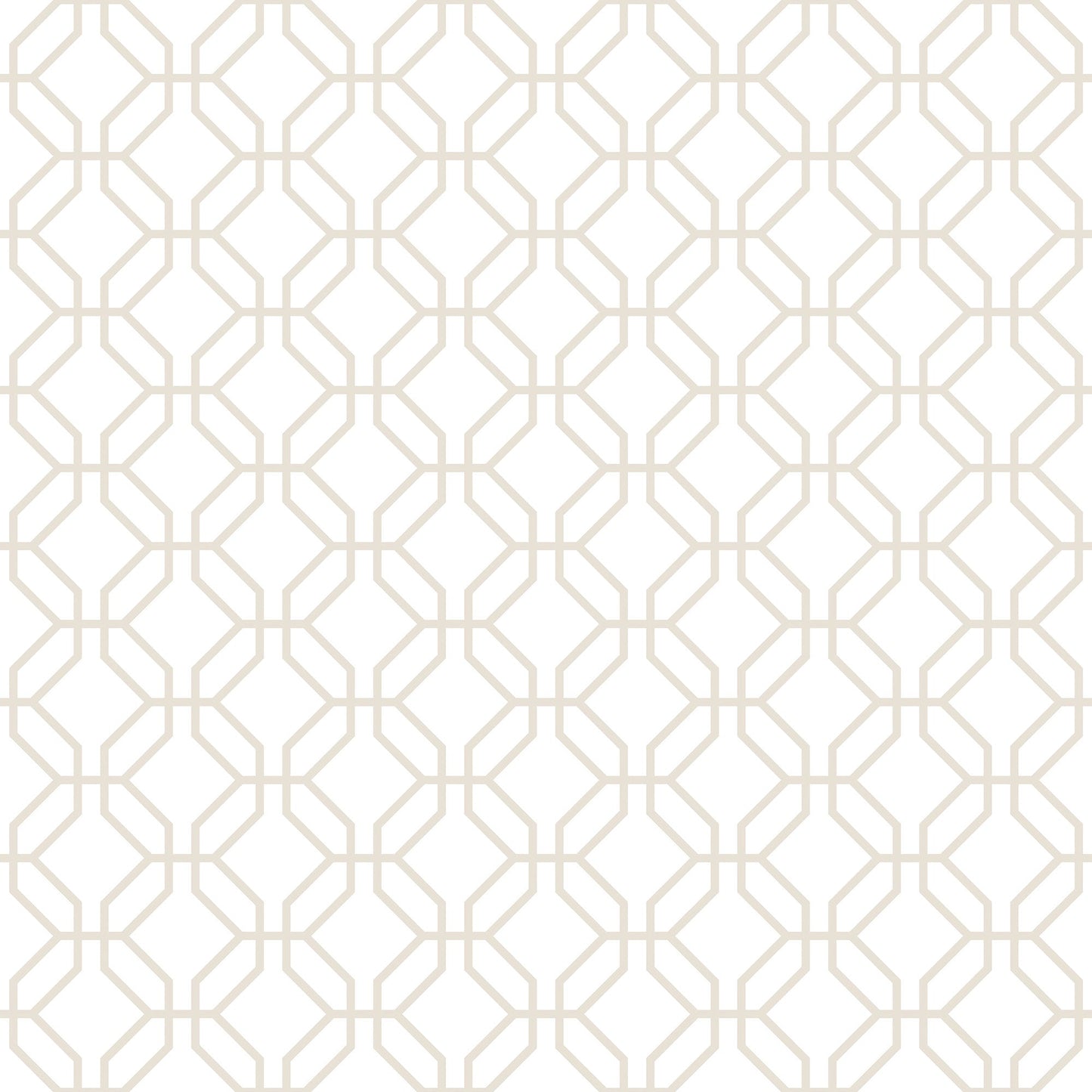 Secret Garden Trellis Negative Wallpaper - Taupe - Galerie - G78529 - Premier Wallcovering