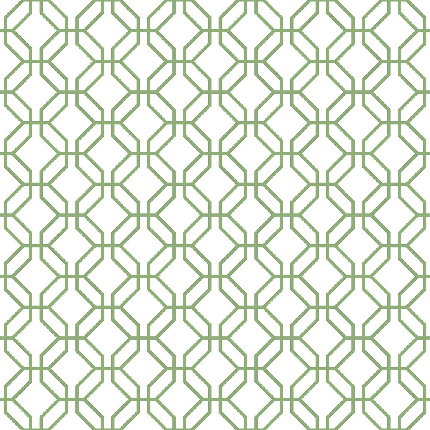 Secret Garden Trellis Negative Wallpaper - Fresh Green - Galerie - G78528 - Premier Wallcovering