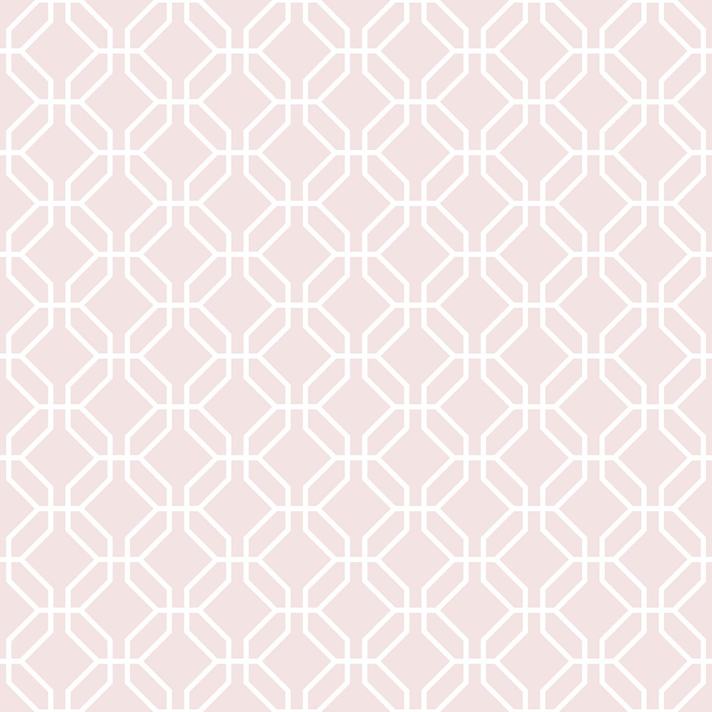 Secret Garden Trellis Negative Wallpaper - Dusty Pink - Galerie - G78521 - Premier Wallcovering
