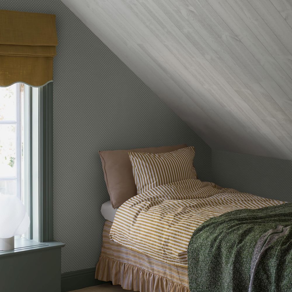 Selma Wallpaper - Green - Boråstapeter - 6966 - Premier Wallcovering