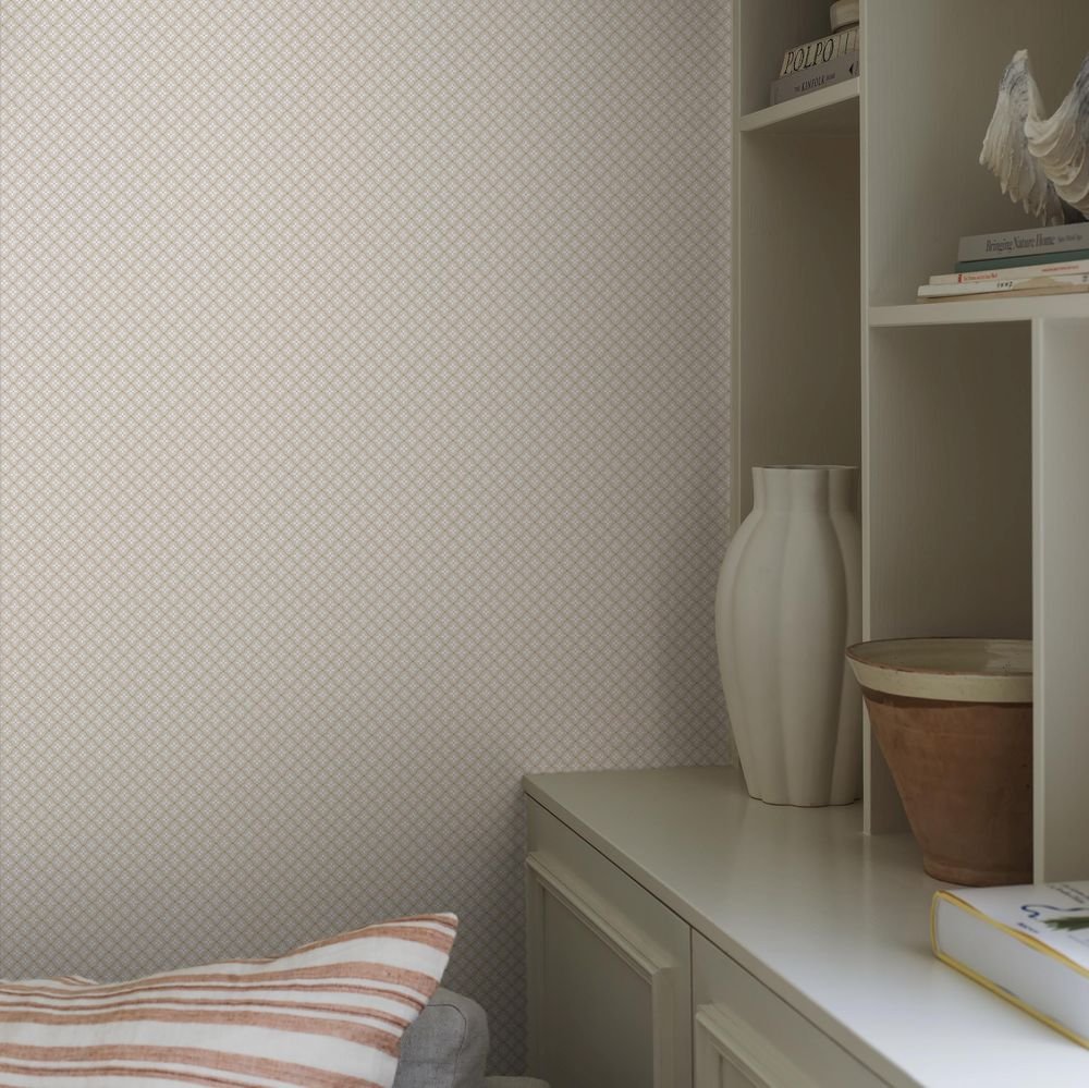 Selma Wallpaper - Taupe - Boråstapeter - 6967 - Premier Wallcovering