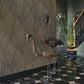 Semiramis Babylone Wallpaper - Noir Reglisse - Casadeco - 89769365 - Premier Wallcovering