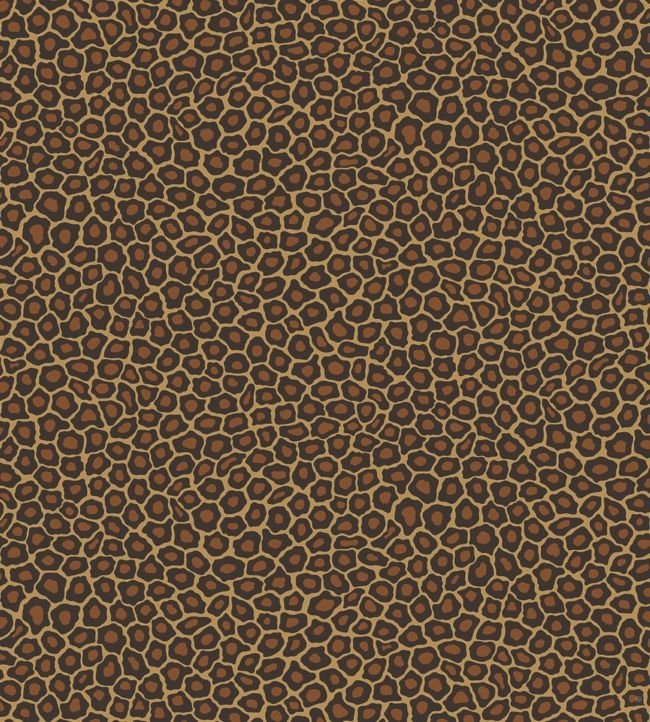 Senzo Spot Wallpaper - Charcoal & Ginger - 109/6028 - Cole & Son - Premier Wallcovering