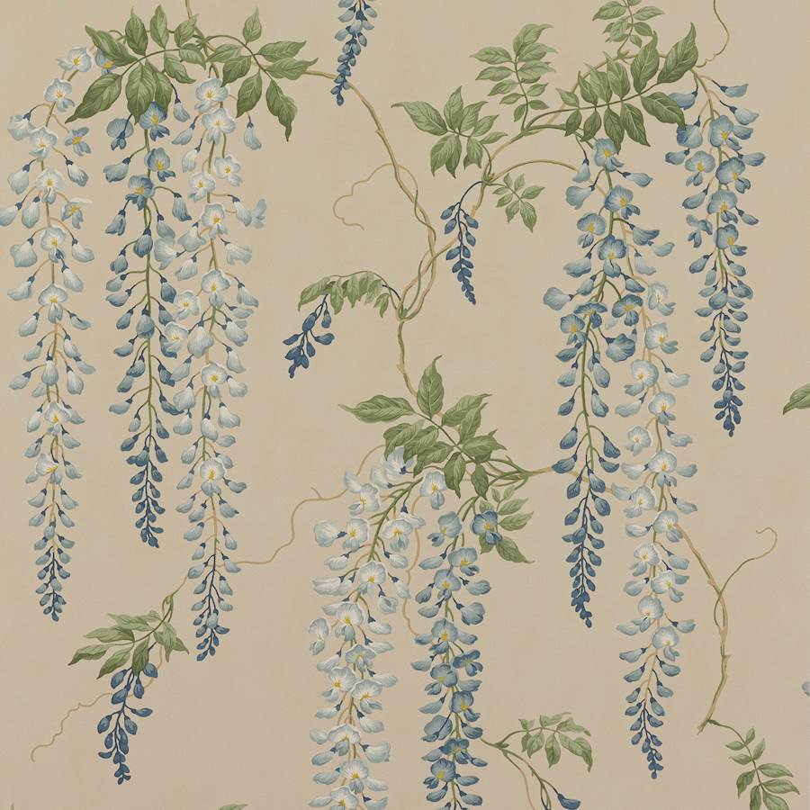 Seraphina Wallpaper - Blue/Green - Colefax & Fowler - 07157/07 - Premier Wallcovering
