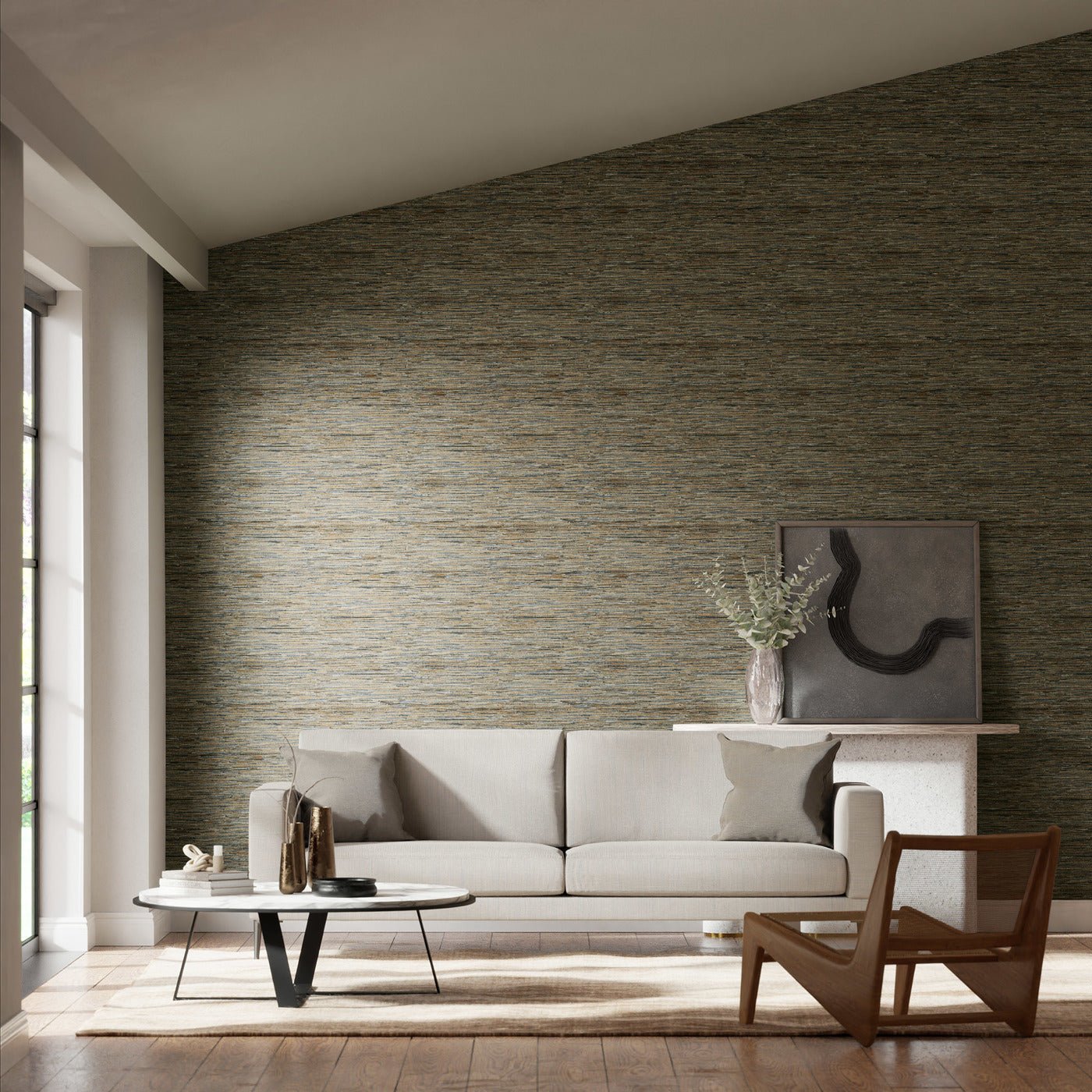 Seri Wallpaper - Midnight - EREE110777 - Harlequin - Premier Wallcovering