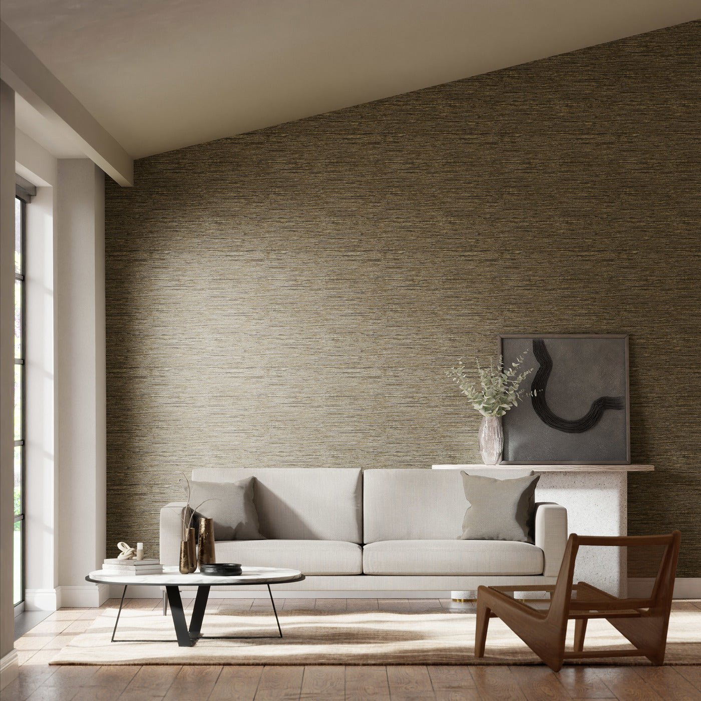Seri Wallpaper - Truffle - EREE110771 - Harlequin - Premier Wallcovering
