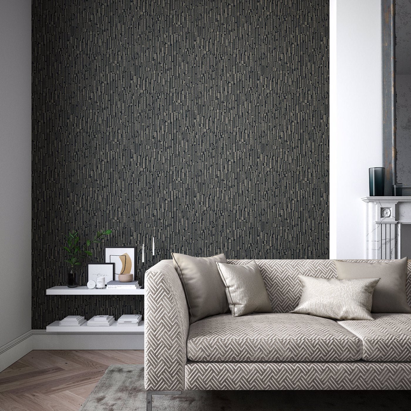 Series Wallpaper - Ebony - Harlequin - HM7W112748 - Premier Wallcovering