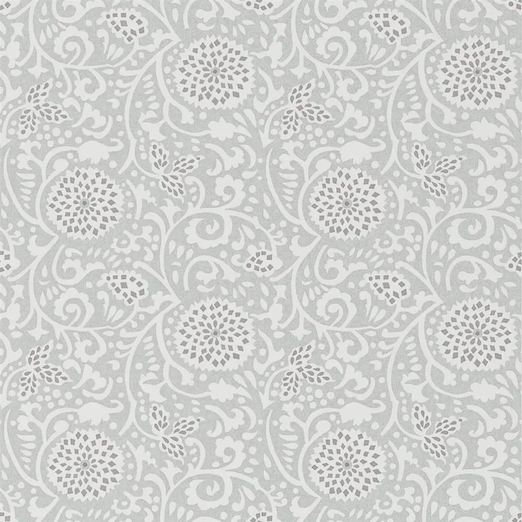 Shaqui Wallpaper - Platinum - PDG1147/02 - Designers Guild