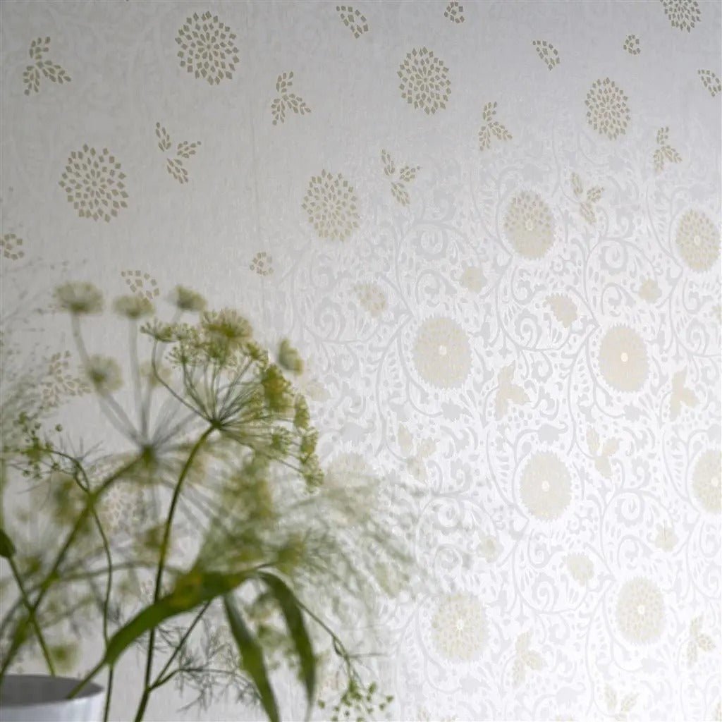 Shaqui Wallpaper - Pearl - PDG1147/01 - Designers Guild