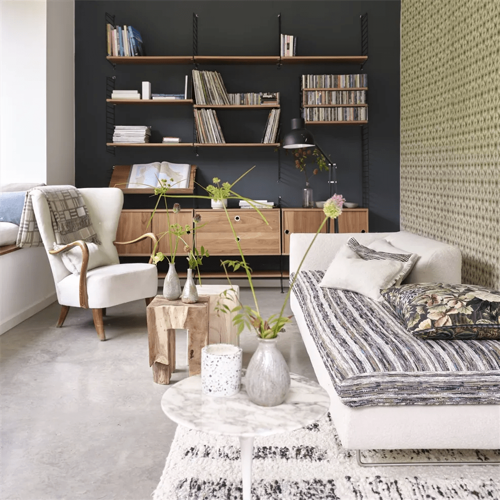 Shibori Wallpaper - Stone - PDG1160/01 - Designers Guild