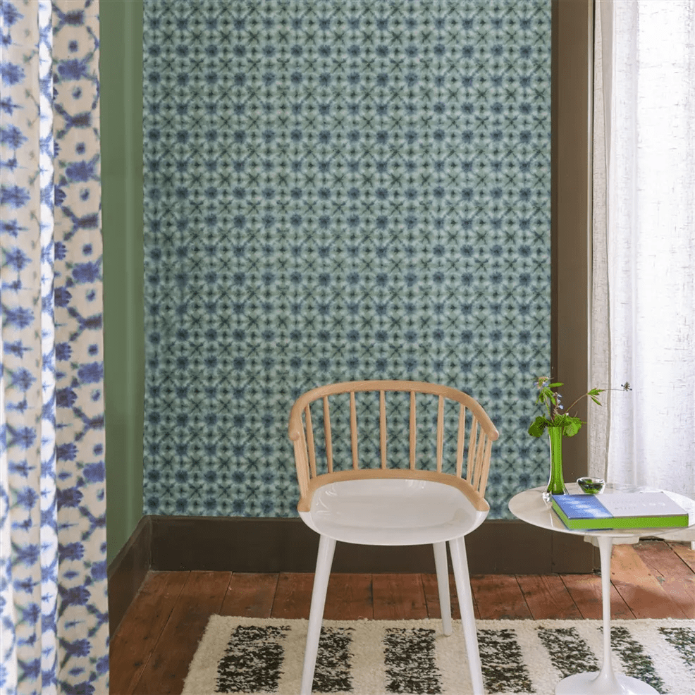 Shibori Wallpaper - Duck Egg - PDG1160/02 - Designers Guild