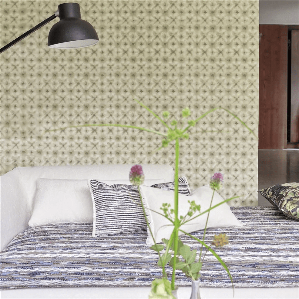 Shibori Wallpaper - Stone - PDG1160/01 - Designers Guild